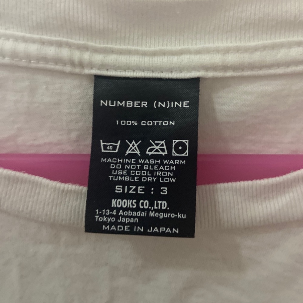 Number (n)ine “Give Peace A Chance” Long sleeve - Picture 2 of 3